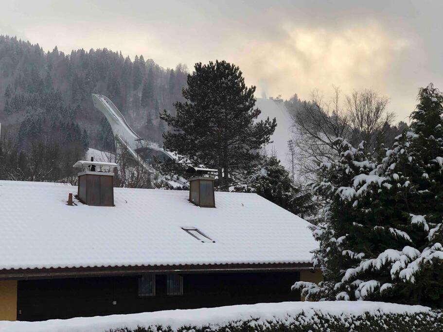 Ruhige Ferienwohnungen In Partenkirchen 1 ガルミッシュ・パルテンキルヒェン エクステリア 写真